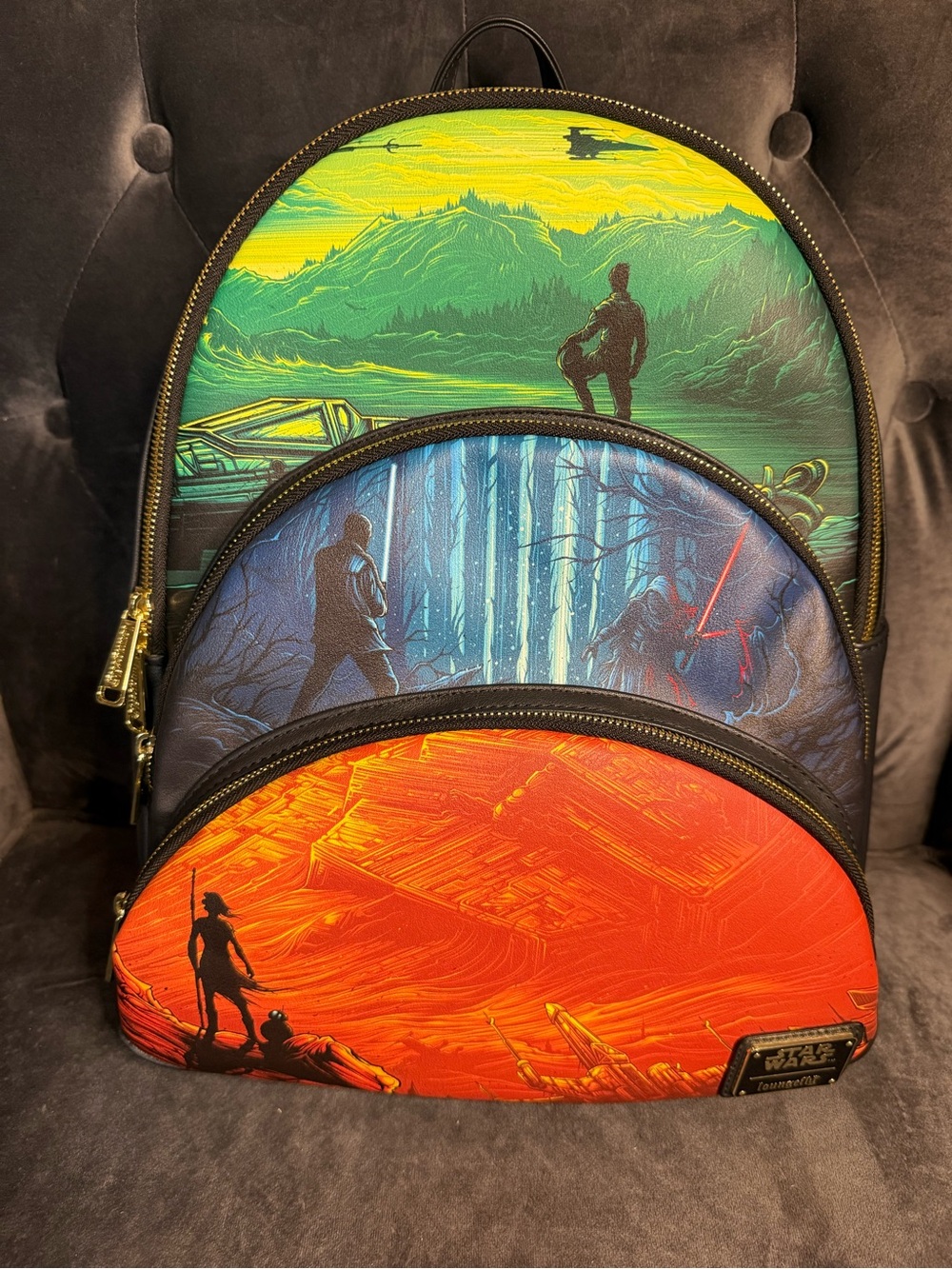 Loungefly Star Wars Multicolor Scenic Panel Backpack